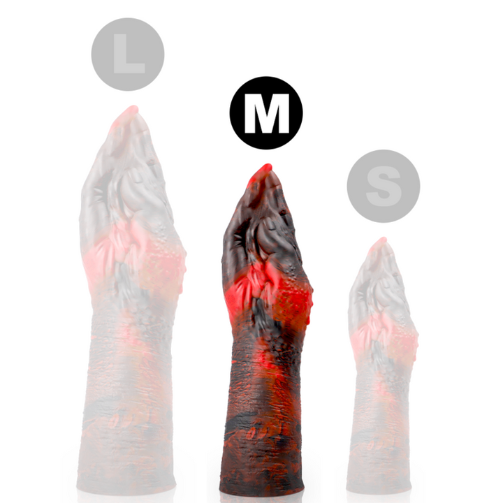 Lilith Dildo Evil Demon M — Purple silicone