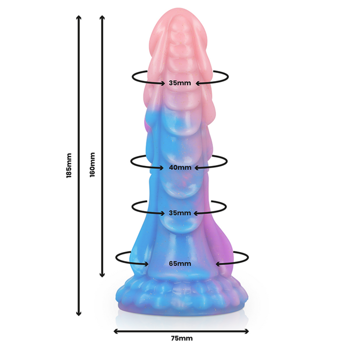 Epic - Ashtar Dildo Extraterrestrial Human Form — Black