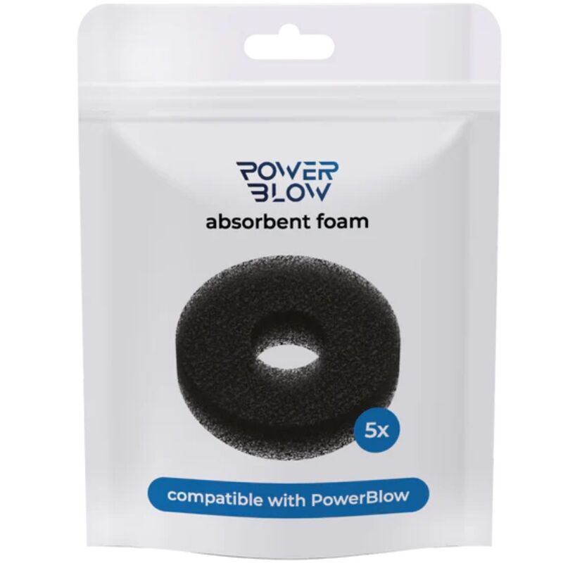 Kiiroo - Power Blow Absorbent Foam 5 Pack