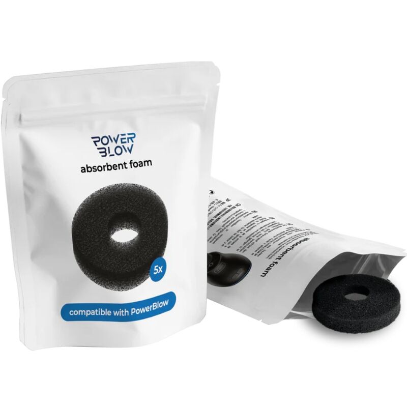 Kiiroo Power Blow Absorbierender Schaumstoff, 5er-Pack