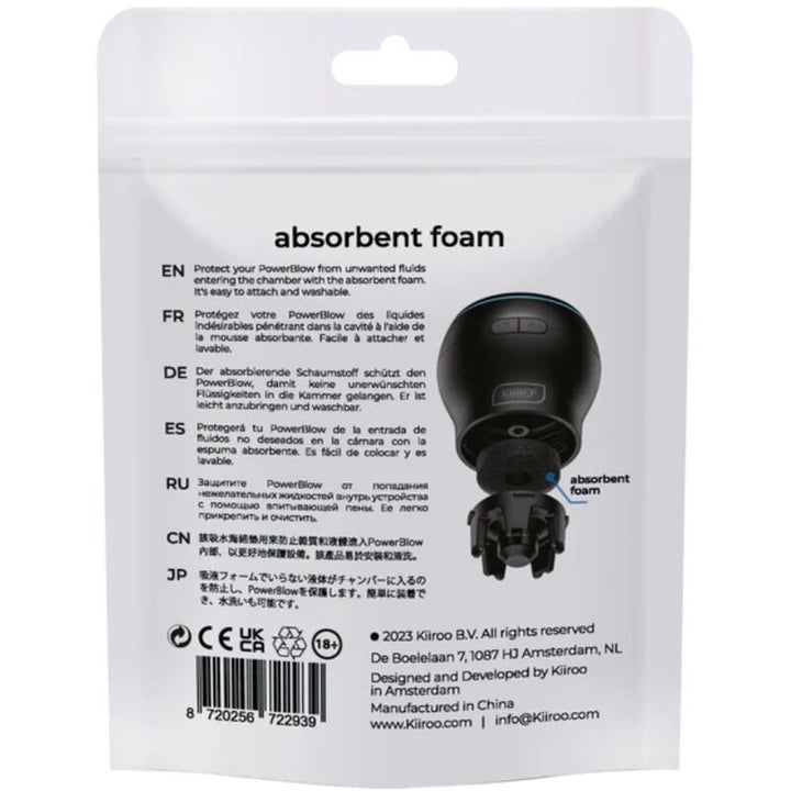 Kiiroo - Power Blow Absorbent Foam 5 Pack