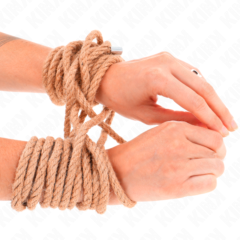 Kink Hemp Rope - With Metal Head 20 Meter