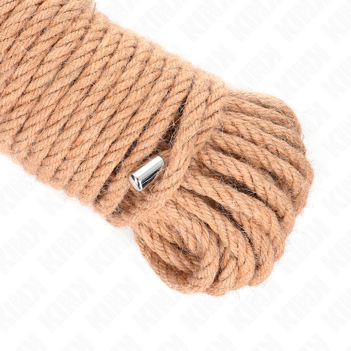 Kink Hemp Rope - With Metal Head 20 Meter