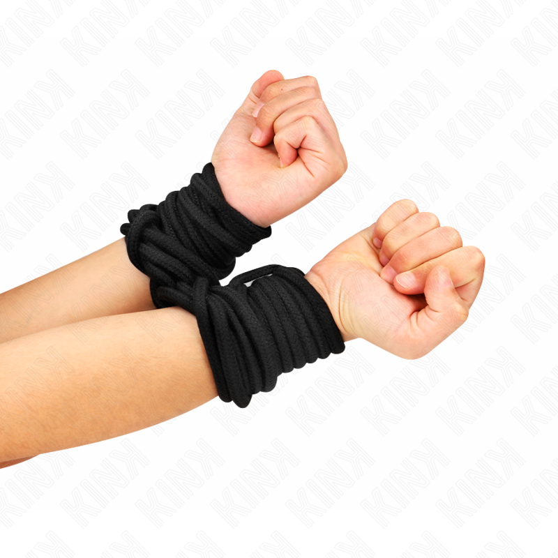 Kink Cotton Rope - 20 Meter Black