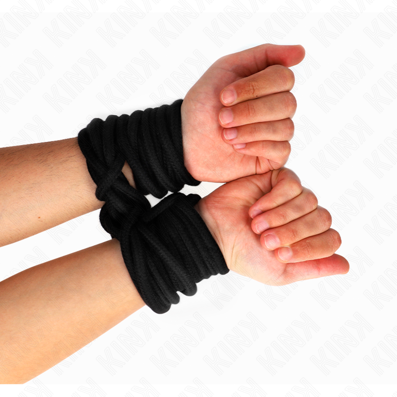 Kink Cotton Rope - 20 Meter Black