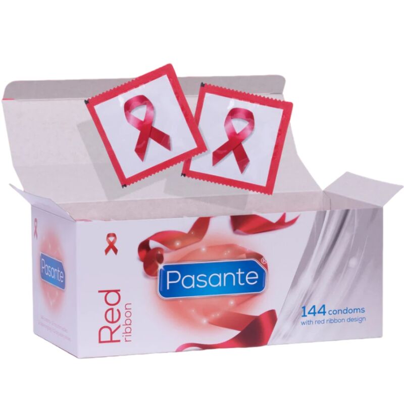 Pasante - Condoms Red Ribbon 144 Units