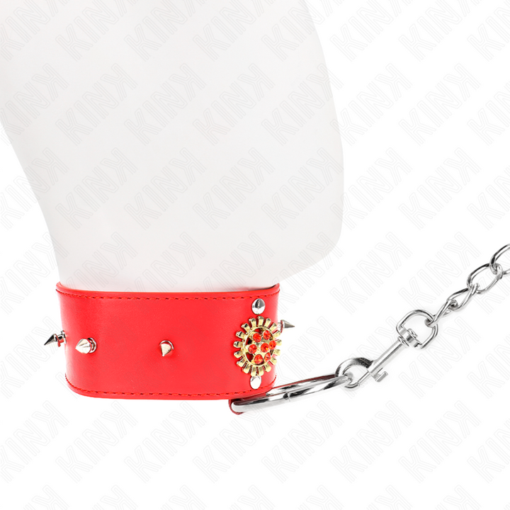 Kink Red Diamond Necklace - With Belt 65 CM Ajdustable 35-51