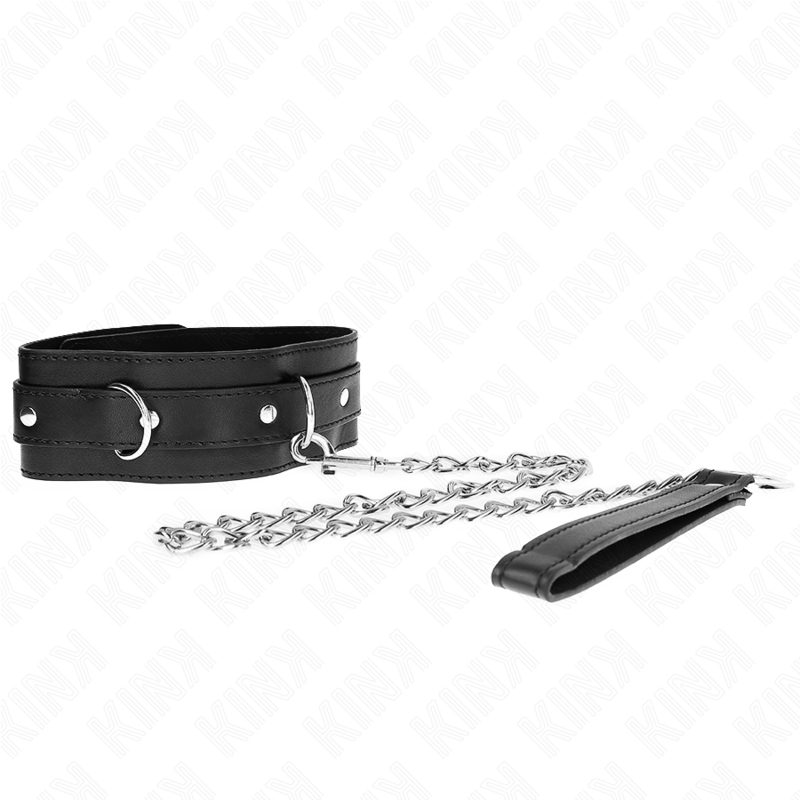 Kink Collar With Belt - 65 CM With Strap Black 54 X 4.5 CM