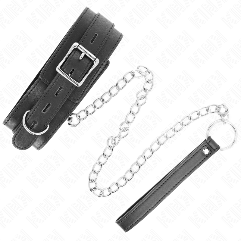 Kink Collar With Belt - 65 CM With Strap Black 54 X 4.5 CM