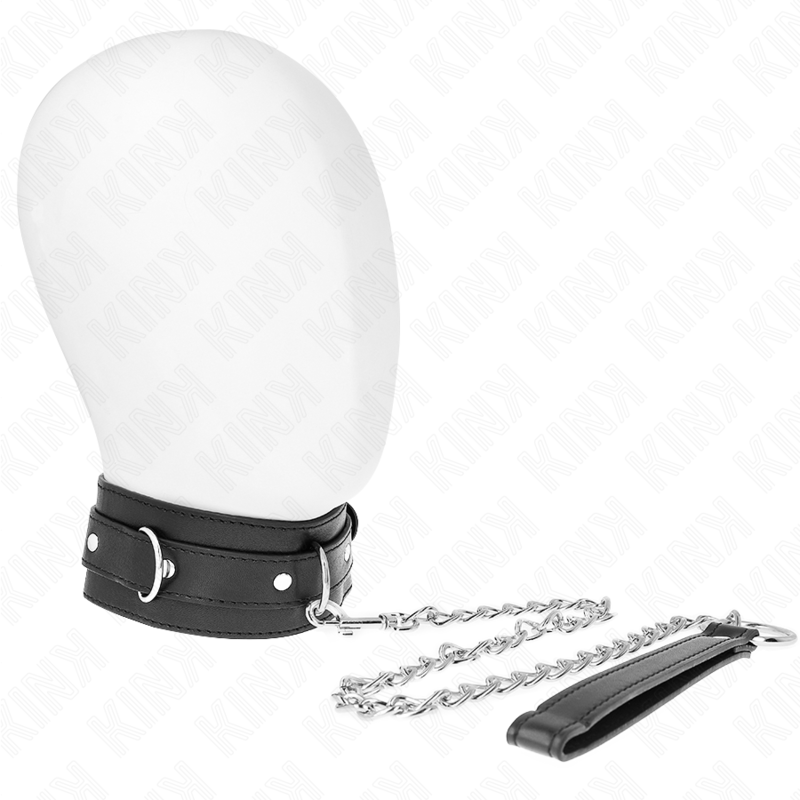 Kink Collar With Belt - 65 CM With Strap Black 54 X 4.5 CM