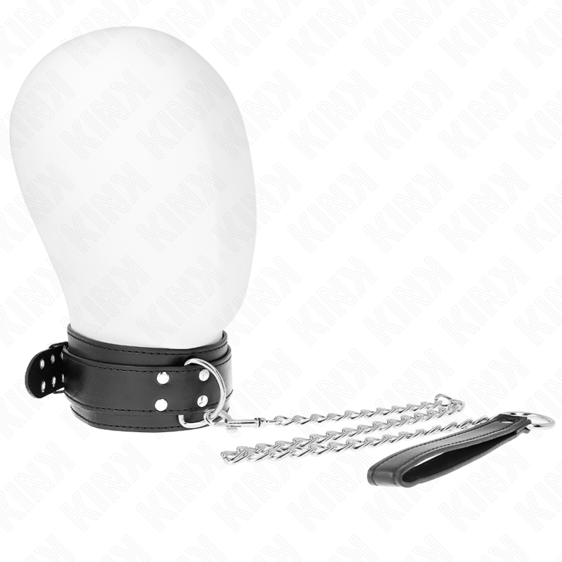 Kink Necklace With Strap - 65 CM Silver Buckles Adjustable