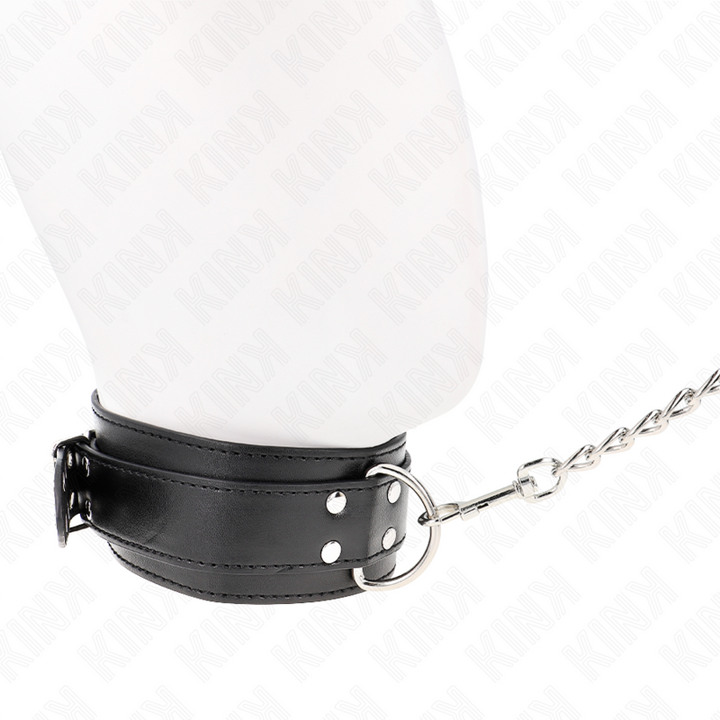 Kink Necklace With Strap - 65 CM Silver Buckles Adjustable