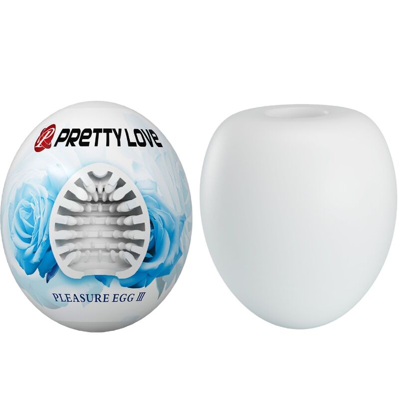 Pretty Love Male Masturbator - Egg White