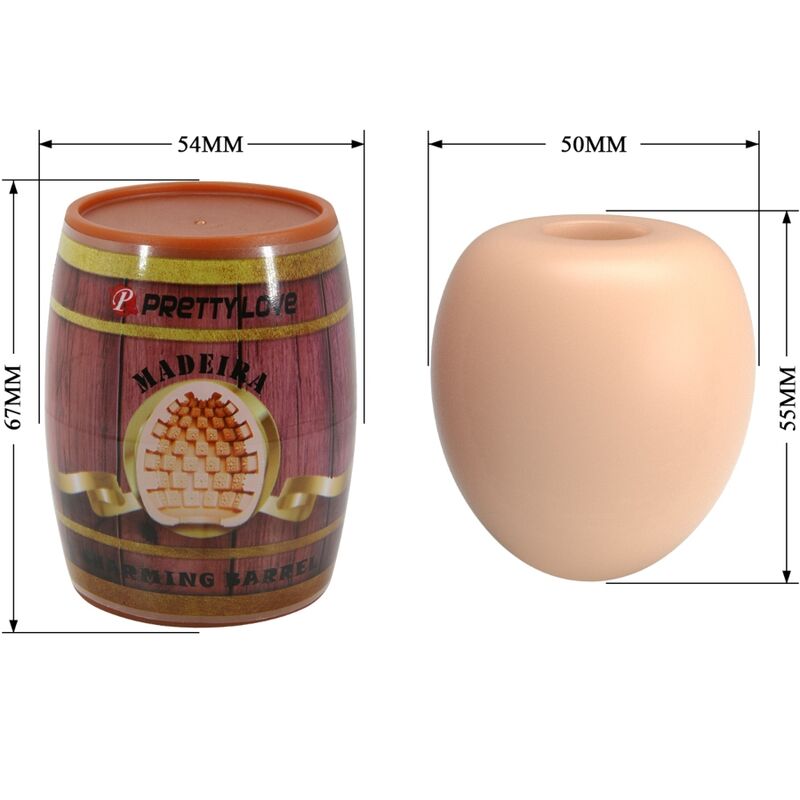 Pretty Love Male - Masturbator Egg Flesh Model 2