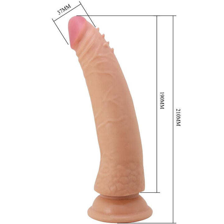 Pretty Love Kable Super Realistic Penis — Flesh/TPR