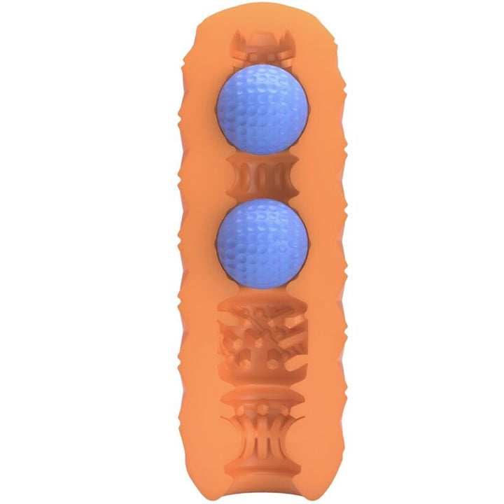 Pretty Love Twin - Balls Male Masturbator Orange