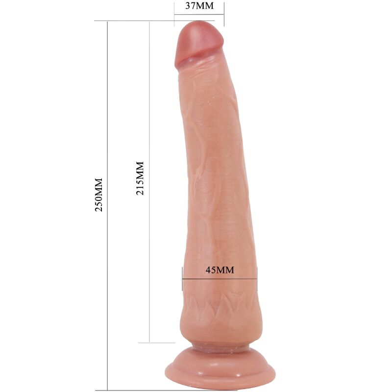 Pretty Love Tiemeyer Realistic Dildo Model 2 — Flesh/TPR