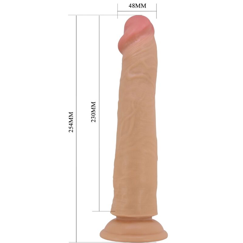 Pretty Love Sharife Realistic Dildo — Flesh/TPR