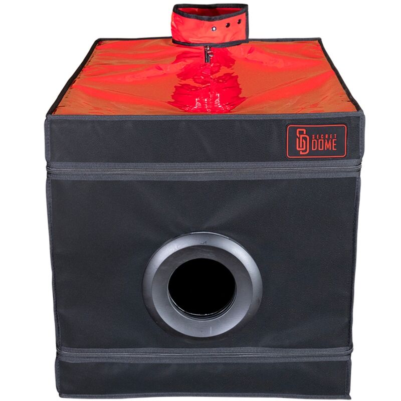 Secret Dome - Kink Club La Niche Cabin Black &amp; Red