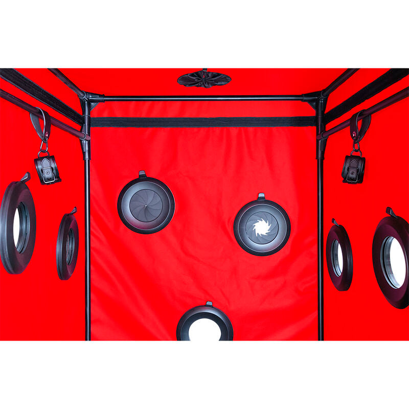 Secret Dome - Kink Club Cabin Scandale Black &amp; Red