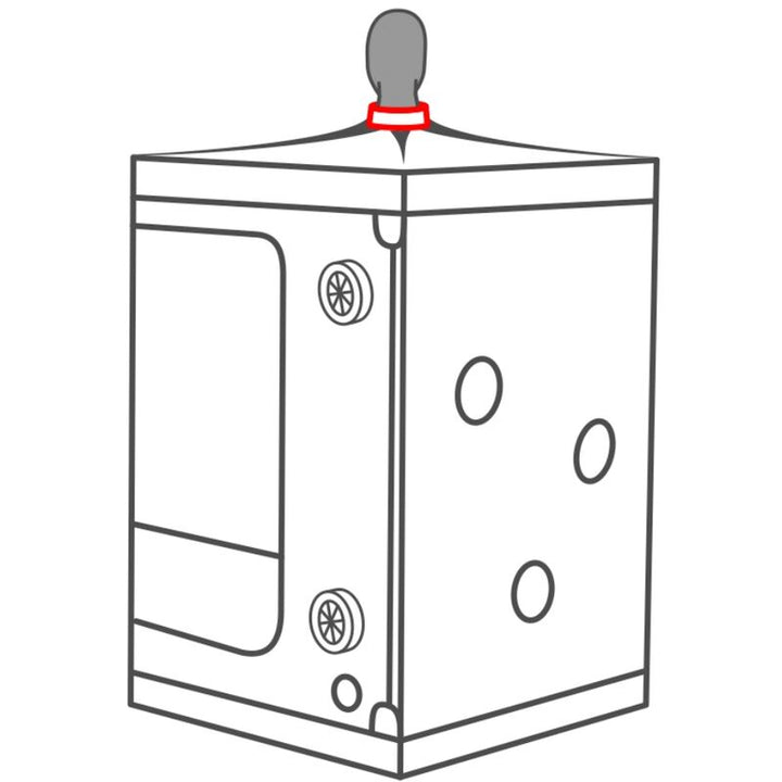 Secret Dome - Kink Club Cabin Scandale Black &amp; Red