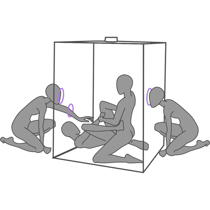 SECRET DOME - KINK CLUB CABIN SCANDALE PURPLE
