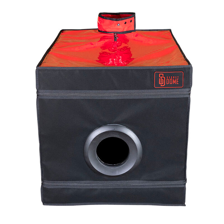 Secret Dome - Kink Club La Niche Cabin Black &amp; Red