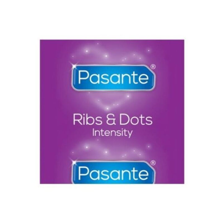 Pasante - Ribs &amp; Dots Intensity Condoms 144 Units