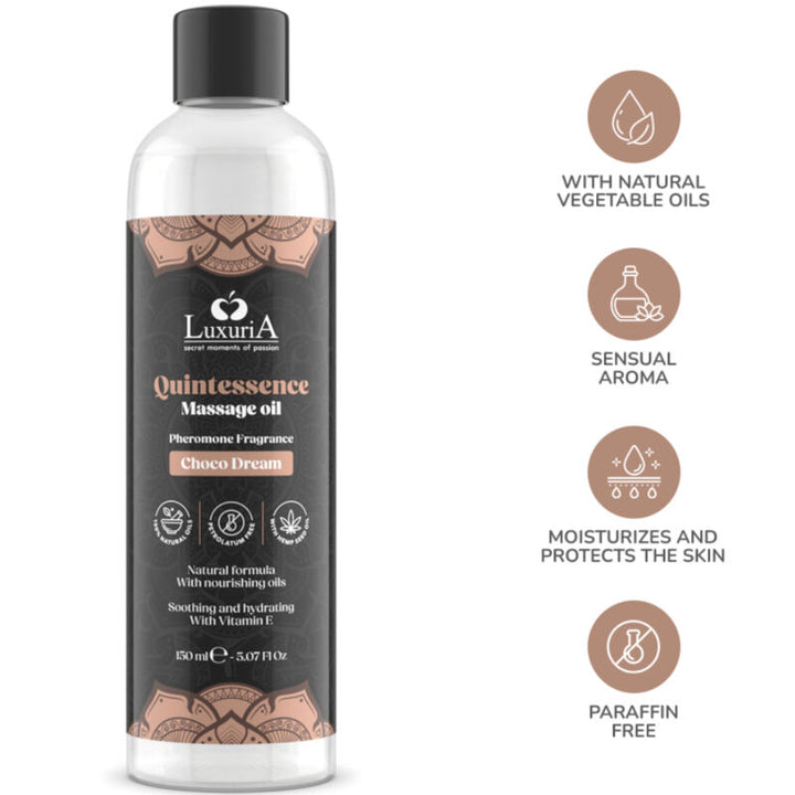 Intimateline - Luxuria Massage Oil Chocolate 150 ML