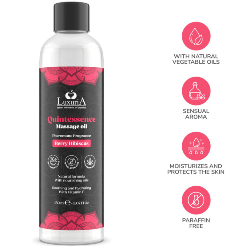 Intimateline - Luxuria Massage Oil Berry 150 ML