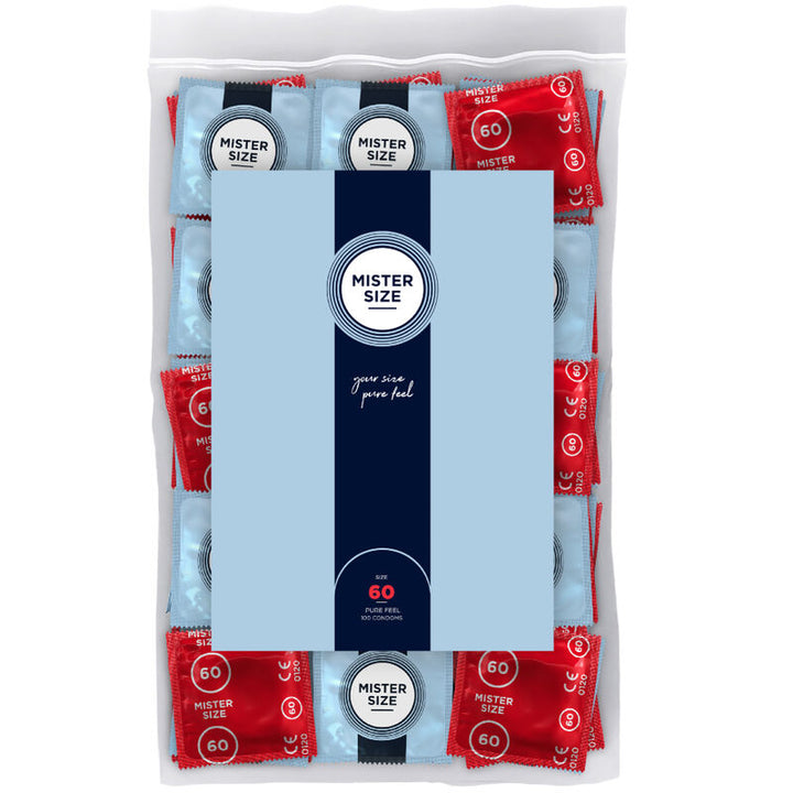 Mister Size - Condom Size XL 60 Mm (100 Units)