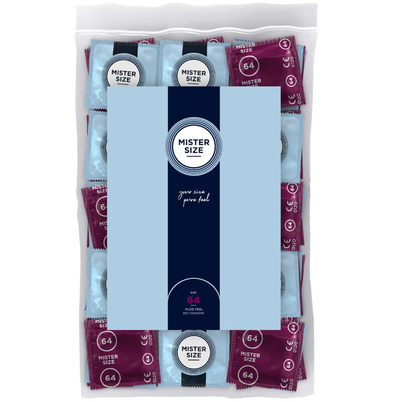 Mister Size - Condoms Size XXL 64 Mm (100 Units)