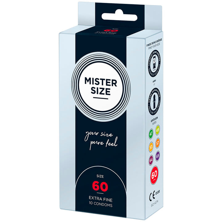 Mister Size - Condom Size XL 60 Mm (10 Units)