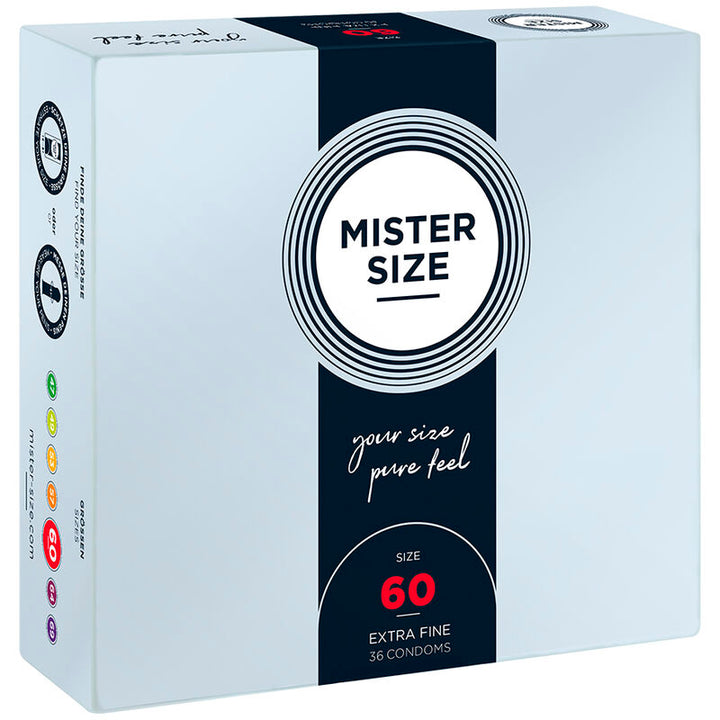 Mister Size - Condom Size XL 60 Mm (36 Units)