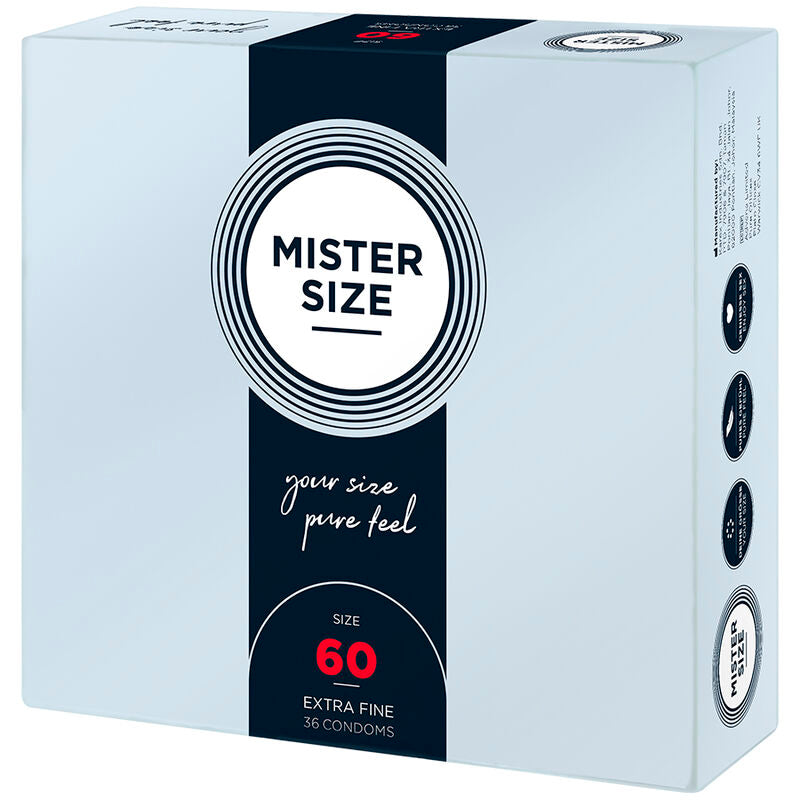 Mister Size - Condom Size XL 60 Mm (36 Units)