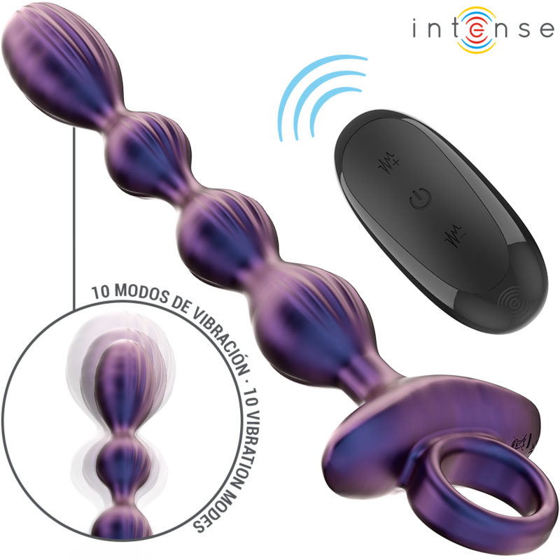Intense Jackie Vibrating - Anal Plug Model 1 Remote Control