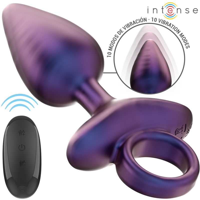 Intense Michael Vibrating - Anal Plug Model 2 Remote Control