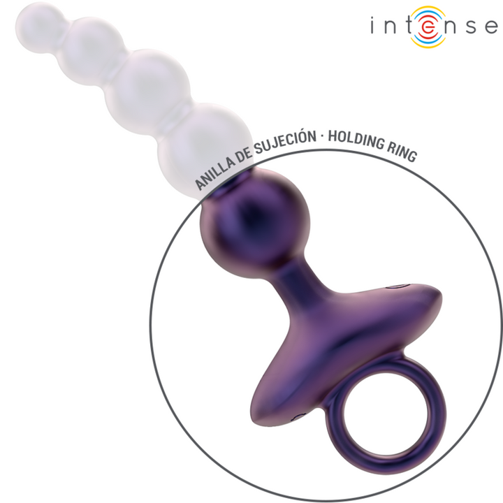 Intense Tito Vibrating Anal Plug — Purple Silicone