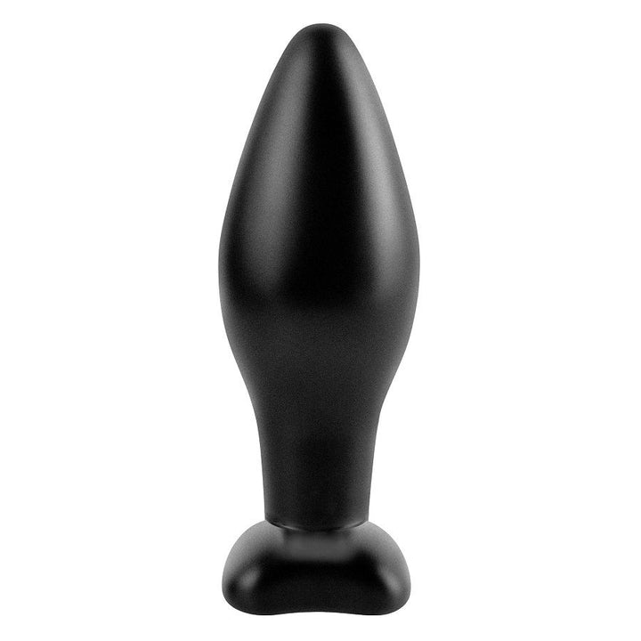 Anal Fantasy Medium Silicone Anal Plug — Black silicone