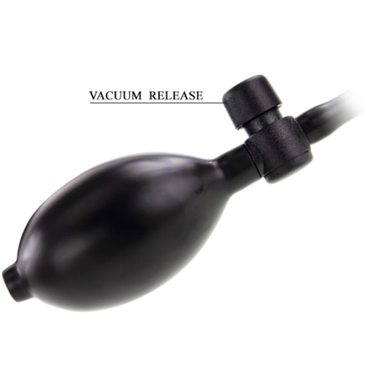 Pretty Love Inflatable Anal - Plug Black — Black