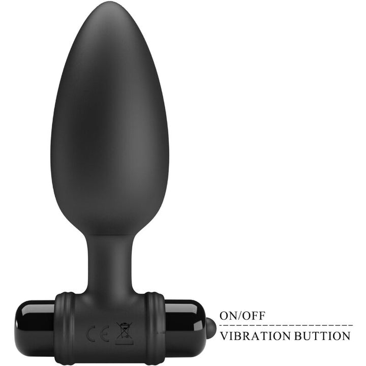 Vibra Butt Plug 2 Anal Plug 10 Vibrations Black — Black