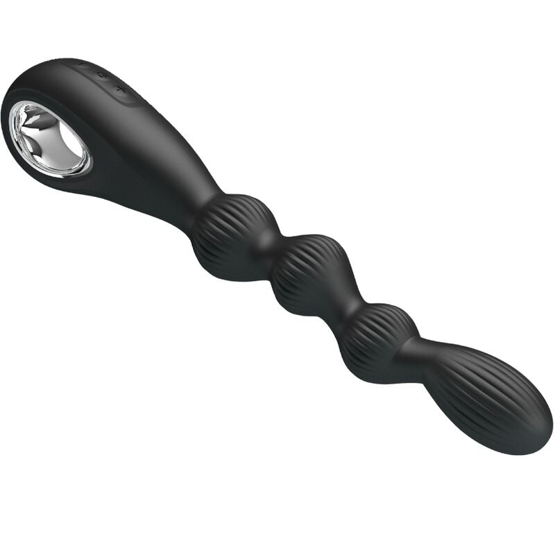 Federer Anal Vibrator 12 Vibrations Black — Black