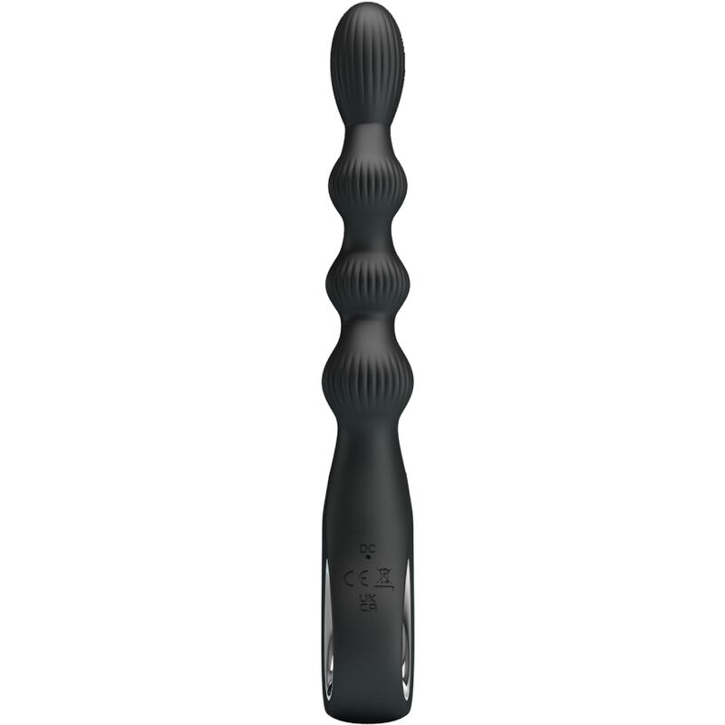 Federer Anal Vibrator 12 Vibrations Black — Black