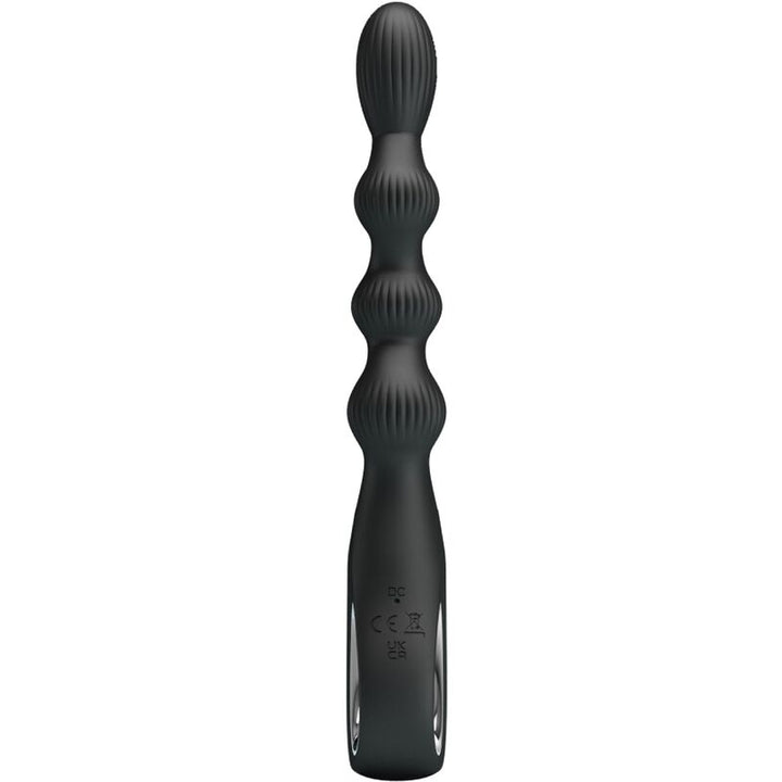 Federer Anal Vibrator 12 Vibrations Black — Black