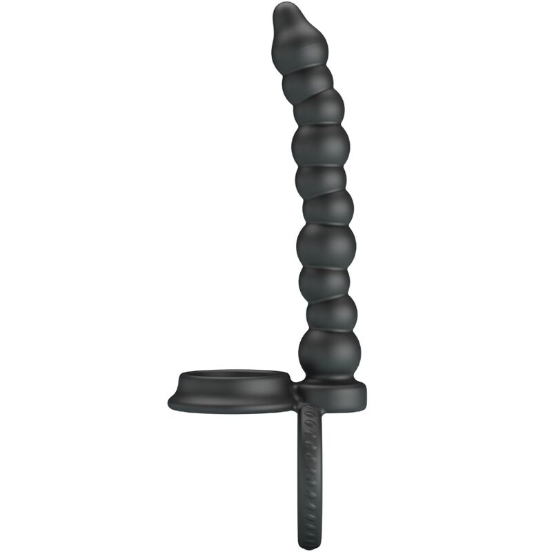 Pretty Love Dillion double penetration cock ring black