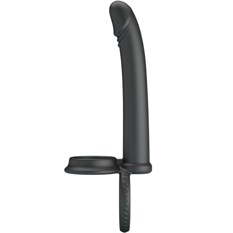 Pretty Love Dillion double penetration cock ring black