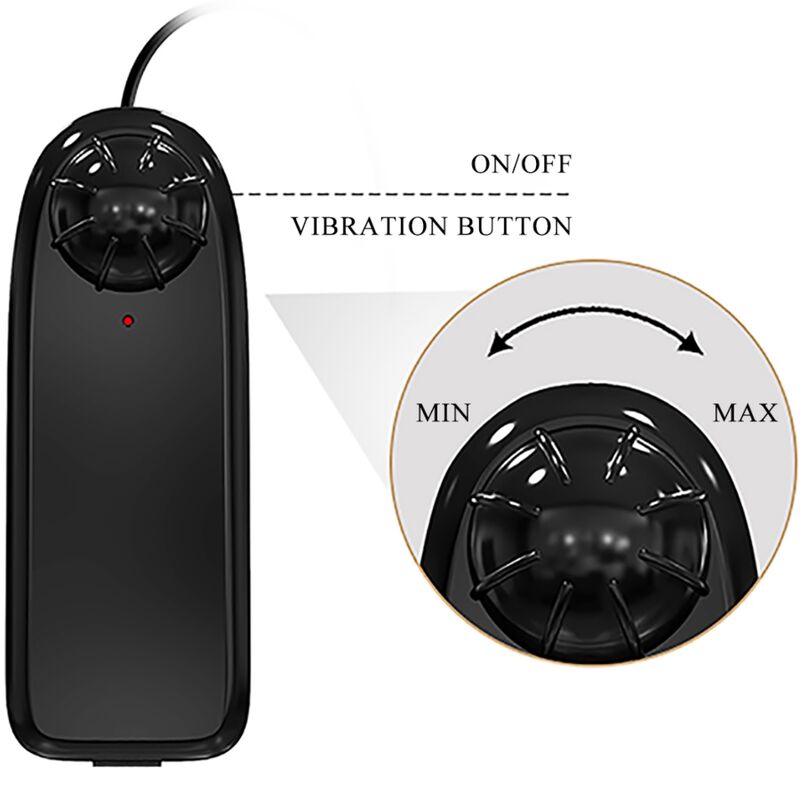 Baile - Catoblepas Realistic Vibrator 20.6 CM Flesh Remote — Skin TPR