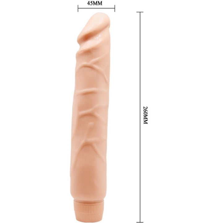 Baile - Jack Realistic Vibrator 26 CM Flesh — Skin TPR