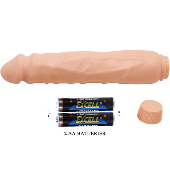Baile - Jack Realistic Vibrator 26 CM Flesh — Skin TPR