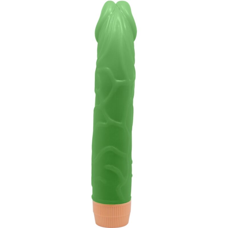 Baile - Bill Realistic Vibrator 22.5 CM Green — Green TPR